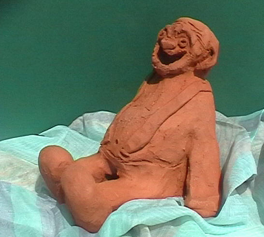Lachender Mann